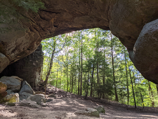 twin arches in big south fork